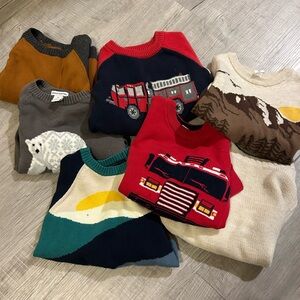 Toddler boy sweater bundle